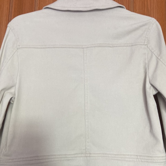 Max Rave Beige Denim Jacket Size M - Picture 7 of 10
